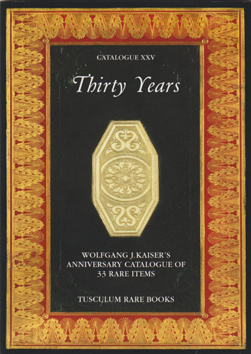 Katalog Nr. 15 Katalog Nr. 25 Antiquariat Wolfgang J. Kaiser