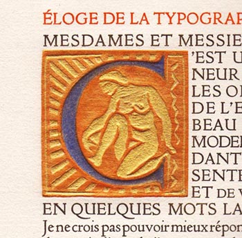 Eloge de la Typographie