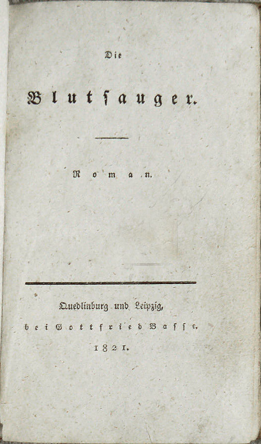 Bérard: Die Blutsauger