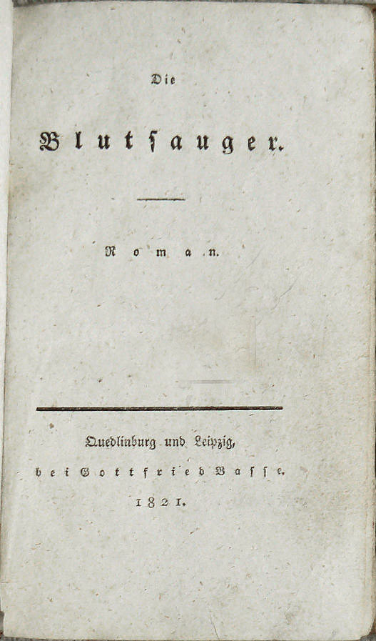 Bérard: Die Blutsauger