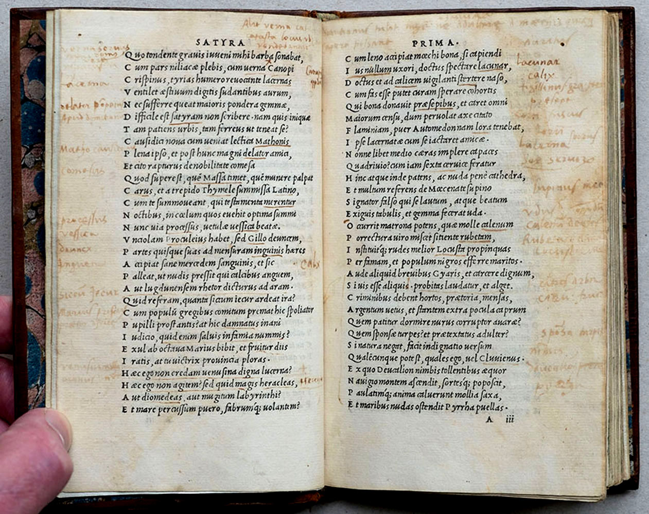 Aldus: Juvenal et Persius, 1501. Seiten