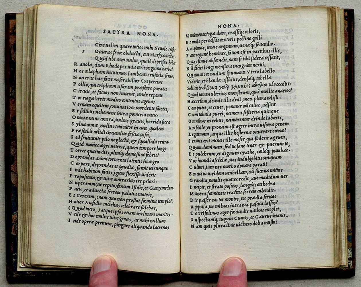Aldus: Juvenal et Persius, 1501. Seiten