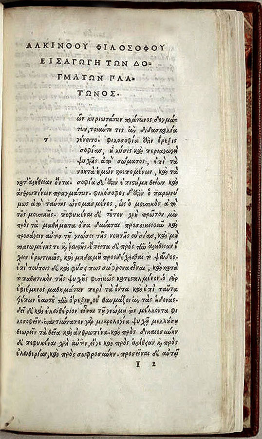 Apuleius & Alcinous: Metamorphoseos, sive lusus Asini libri XI