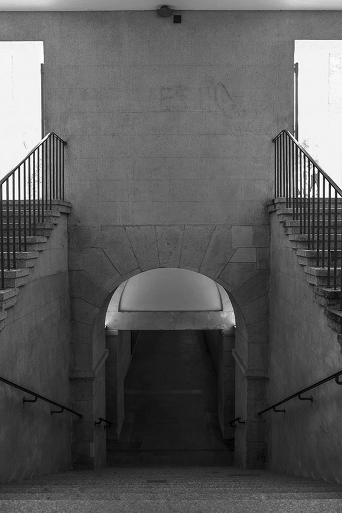 Architektur - übergang zur Siegessäule, Berlin-Tiergarten | © Rainer Friedrich Meyer