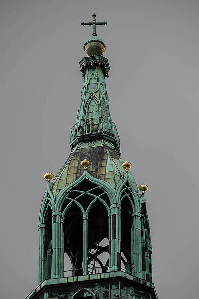 Architektur - Turmspitze, Marienkirche | © Rainer Friedrich Meyer